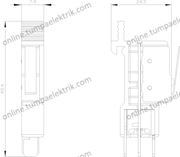 3VW9011-0AH01 Kompakt Tip Güç Şalteri 250V AC