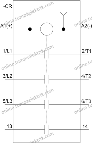 3RT2016-1AF01 Sirius Kontaktör 9A 110V AC 4kW