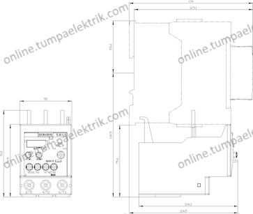 3RU2136-4HB0 Sirius Termik Röle 30-50A Boy S2