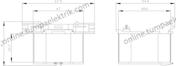 3Rt2934-5Ap01 Yedek Bobin S2 Boy, 230V Ac 3Rt203.