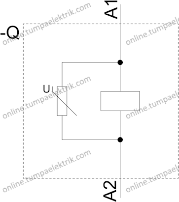 3RT1955-5AP31 Yedek Bobin S6 Boy, 230V Ac 3Rt105 V