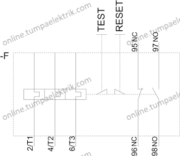 3RB2066-1MC2 160-630 Aşırı Akım Rölesi