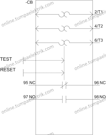 3RB2066-1MC2 160-630 Aşırı Akım Rölesi