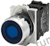 3SB6163-0DB20-1CA0 24V AC/DC 1NC Kır Led Buton