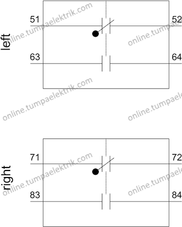 3RH1921-1EA11 Yardımcı Kontak Bloğu S0-S12 1NO