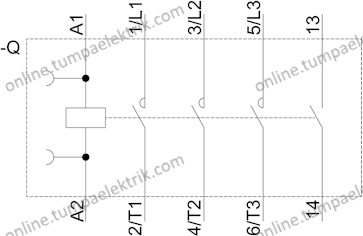 3RT2018-1AF01 Sirius Kontaktör 16A 110V AC 7,5kW