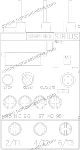 3RU2126-4FB0 Sirius Termik Röle 34-40A Boy:S0