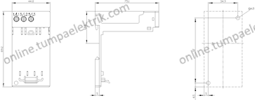 3RU2916-3AA01 Termik Röle Raya Montaj Aparatı