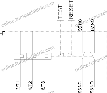 3RB3026-1VB0 10-40A Termik Röle