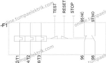 3RU2136-4RB0 Sirius Termik Röle 70-80A Boy S2