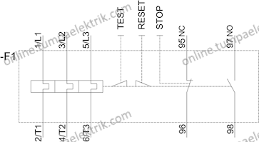 3RU2136-4RB1 Sirius Termik Röle 70-80A Boy:S2