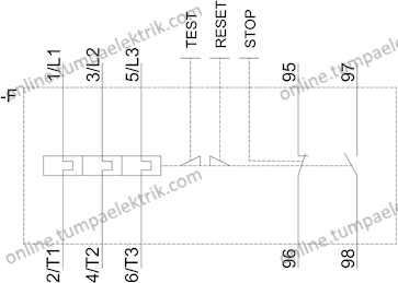 3RU2126-4NB1 Sirius Termik Röle 23-28A Boy:S0