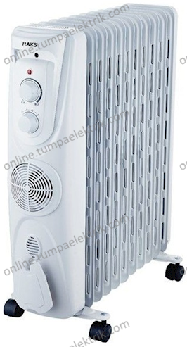 Ilıca Yağlı Radyatör 11 Dilim Fanlı 2300W ILICA