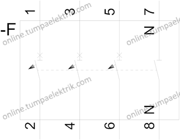 5SL6610-7YA Otomatik Sigorta Klasik 10A C Tipi