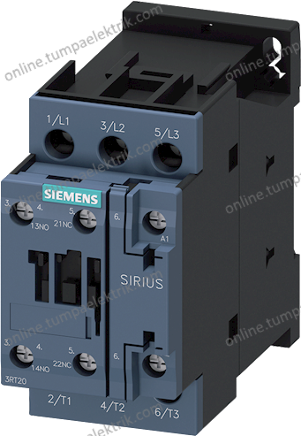 3RT2025-1AP00 Sirius Kontaktör 16A 230V AC 7,5kW