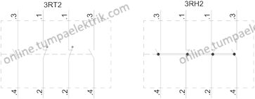 3RH2911-1FA22 Yardımcı Kontaktör Bloğu