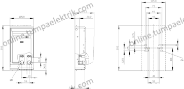 3NP1133-1CA10 NH-Bıçaklı Yük Kesici 160A