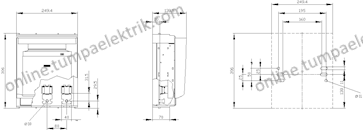 3NP1163-1DA10 NH-Bıçaklı Yük Kesici 630A