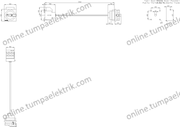 3LD2113-0TK53 Dipten Acil Stop Şalteri 25A