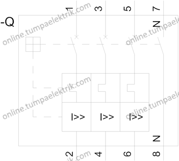 3VA1220-4EF42-0AA0 Kompakt Şalter 140-200A 36kA