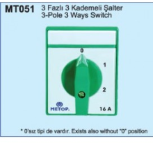 MTX020 16A 4 Faz Açma Kapama Emniyet Şalteri