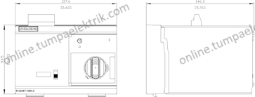 3VA9467-0HA20 Motor Mekanizması 400-630A