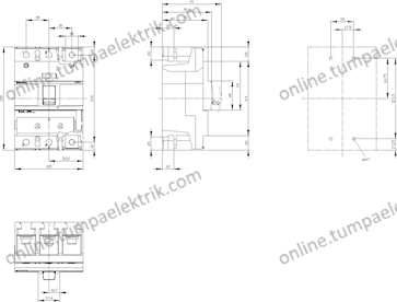 3VA1220-4EF32-0AA0 Termik Ayarlı Kompak Şalter