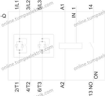 3RW3046-1BB14 Sirius Yumuşak Yolverici 45Kw