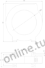 3UL2305-1A Toroid Akım Trafosu 110mm Çap