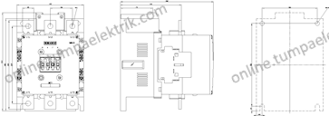 3RT1064-6AP36 Sirius Kontaktör 225A AC/DC 230V