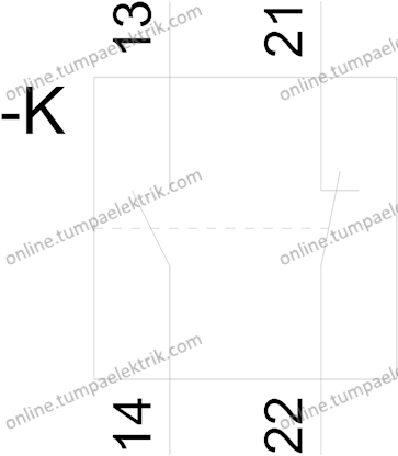 5ST3010 Yardımcı Kontak Bloğu 6A 1NO+1NC