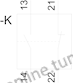 5ST3010 Yardımcı Kontak Bloğu 6A 1NO+1NC