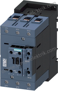 3RT2045-1AP00 Sirius Kontaktör 80A 230V AC 37kW