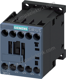 3RT2316-1AP00 Sirius Kontaktör 18A 4Kutuplu 230V