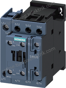 3RT2325-1AP00 Sirius Kontaktör 35A 4Kutuplu 230V