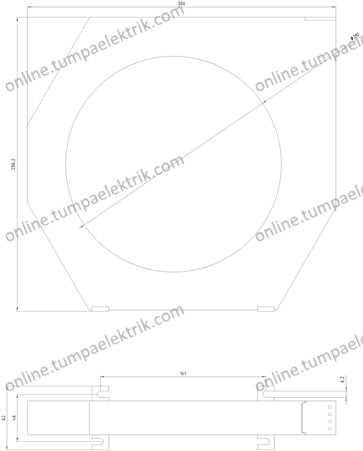 3UL2307-1A Toroid Akım Trafosu 210mm Çap