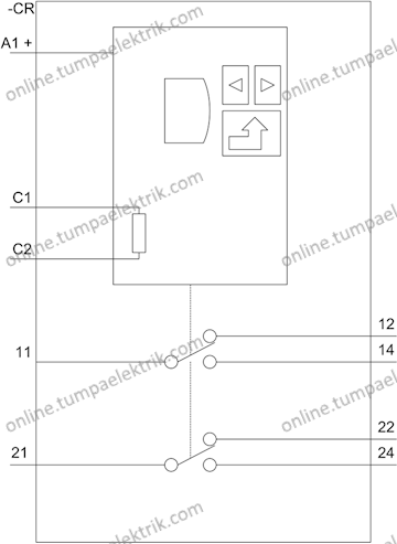 3UG4625-1CW30 Kak Kombinasyonu Açtırma Rölesi