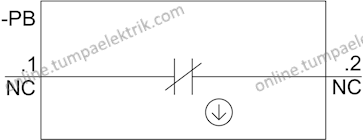 3SU1100-0AB20-1CA0 Komple Yay dönüşlü Buton