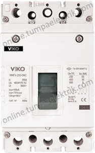 VMF1-100-4-SN2 25kA 4K Kompakt Şalter 25kA 4x100A