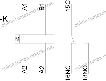 3RP2505-1AW30 Zaman Rölesi 0.05s-100h 1 C/O