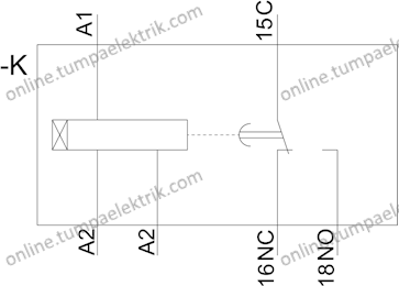 3RP2525-1AW30 Zaman Rölesi 0.05S - 100 H