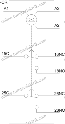 3RP2525-1BW30 Zaman Rölesi 0.05S-100H