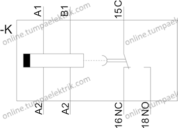 3RP2535-1AW30 Zaman Rölesi 0.05s-100h