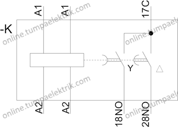 3RP2574-1NW30 Zaman Rölesi 1s-20s