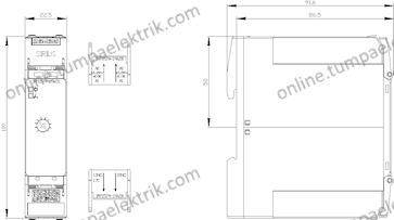 3RP2574-1NW30 Zaman Rölesi 1s-20s