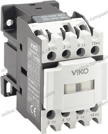 VTC-40/11/S 40A 1NO+1NC Kontaktör 40A 230V Bobin