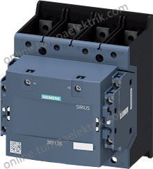 3RT1355-6AP36 Sirius Kontaktör 200A 4Kutuplu 230V