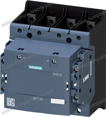 3RT1355-6AP36 Sirius Kontaktör 200A 4Kutuplu 230V