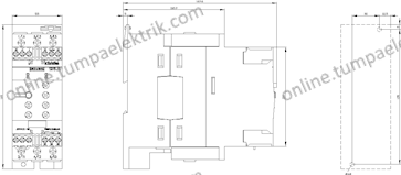 3RW4038-1BB14 Sirius Yumuşak Yolverici 37kW