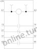 3RH2122-1AP00 Yardımcı Kontaktör 2 NO + 2NC
